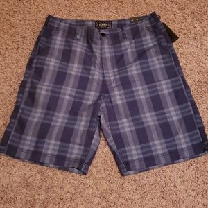 Champs blue plaid shorts size 36.  NWT